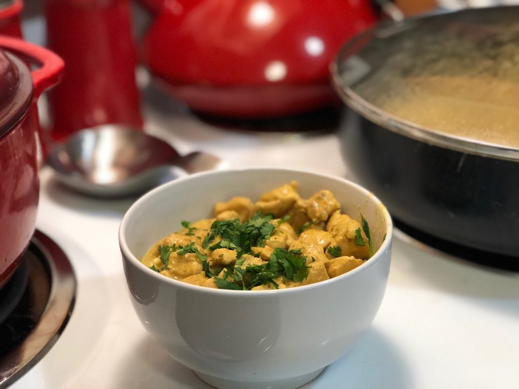 Keto Low Carb Curry Chicken