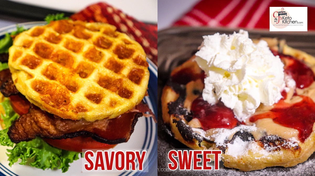 How to Make Chaffle’s – Savory and Sweet Recipes
