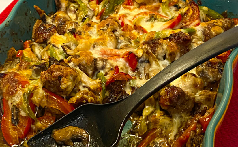 Sausage and Peppers Casserole