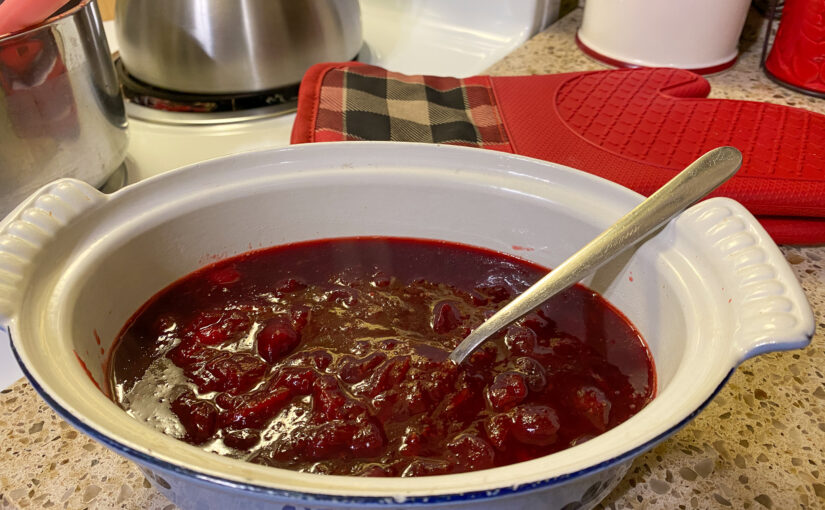 Homemade Sugar-free Cranberry Sauce