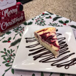 Keto Chocolate Raspberry Cheesecake