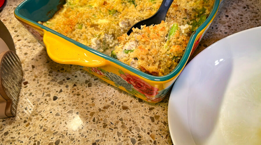 Low Carb Cheesy Turkey and Rice Casserole