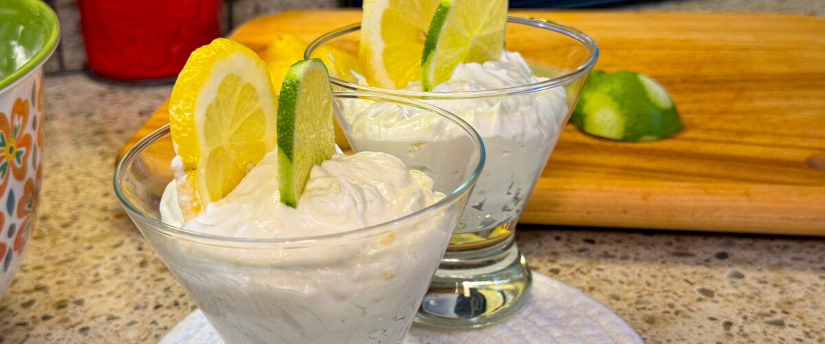 10 minute Keto Low Carb Citrus Whip