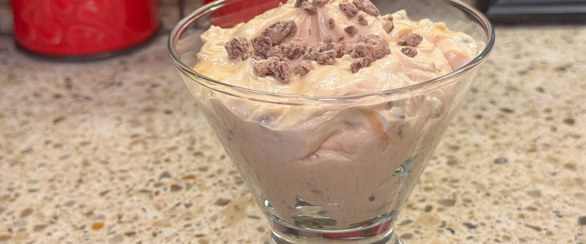 5 minute chocolate chip cookie dough delight